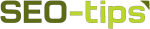 SEO tips is a modern minimalist logo with futuristic Orbitron font and lime green accent, representing digital growth and SEO expertise.